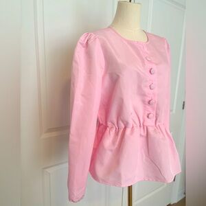 Vero Moda Pink Satin Blouse NWT